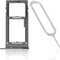 SodaPop SIM and Memory Card Slot Tray Holder Replacement Compatible with Samsung Galaxy