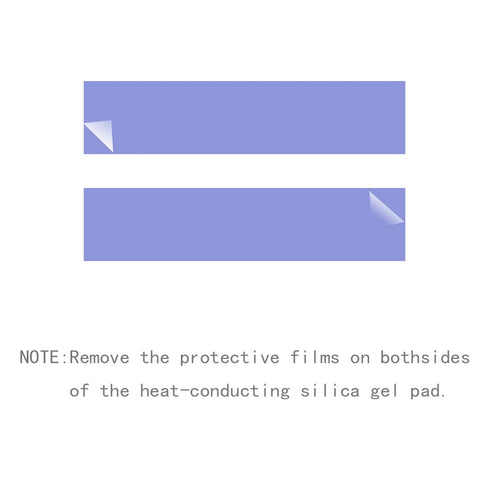 M.2 Heatsink Copper - m2 PCIe NVMe Laptop PS5 Heatsink with Silicone Thermal Pad for M.2 2280 SSD