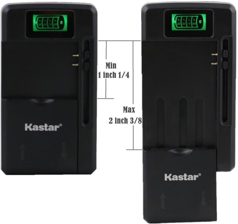 Kastar Intelligent Mini Travel Charger, High Speed Portable USB Charge for Digital Cameras, MP3, MP4