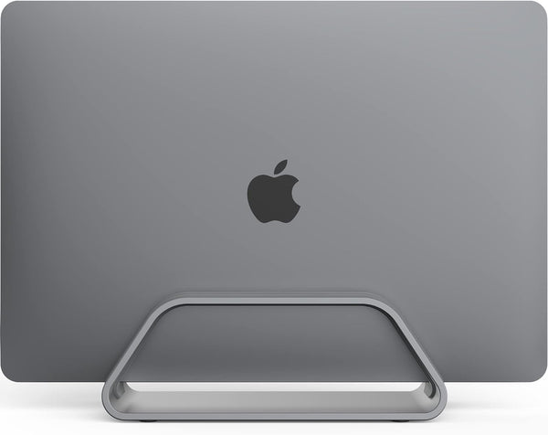 HumanCentric Vertical Laptop Stand for MacBook - Compatible with MacBook Pro, Air, Laptop Holder for Apple Desk Stand