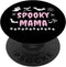 Spooky Mama Halloween Pink Cute Mom Autumn Fall Goth PopSockets Standard PopGrip