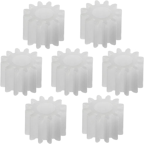10pcs 12 123A Othmro Plastic Gears Teeth Model Reduction Gear Plastic Worm Gears for RC Car Robot Motor