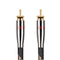 SKW Digital Coaxial Cable RCA to RCA, Ultra-high Purity Copper Subwoofer Cable for HiFi Systems, 4.9ft/1.5M