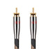 SKW Digital Coaxial Cable RCA to RCA, Ultra-high Purity Copper Subwoofer Cable for HiFi Systems, 4.9ft/1.5M