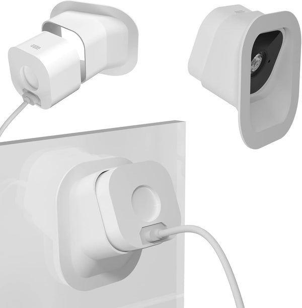 Pack of 2 Angled Window Mount Bracket for Blink Mini, 20 Degrees Tilt for Optimal Viewing Angle