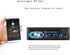 WEPARTICULAR 12V MP3 Car Stereo CD DVD Player Single Din Car Radio with Bluetooth Hands-Free/FM Receiver/USB/AUX/SD
