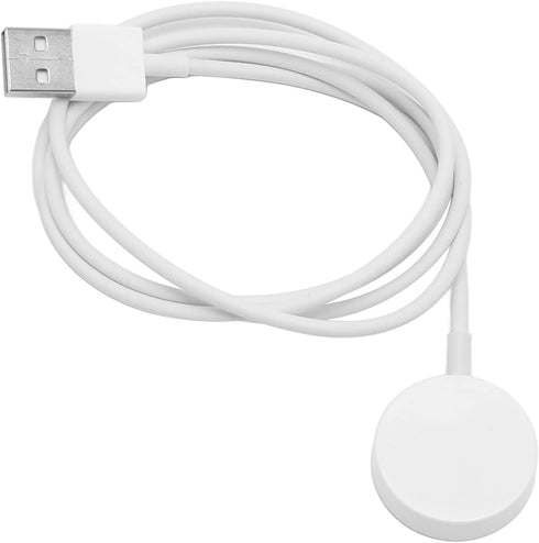 Magnetic Smart Watch Charger for Fossil 1 2 3, Fast Charging Smartwatch Charging Cable Dock (White)