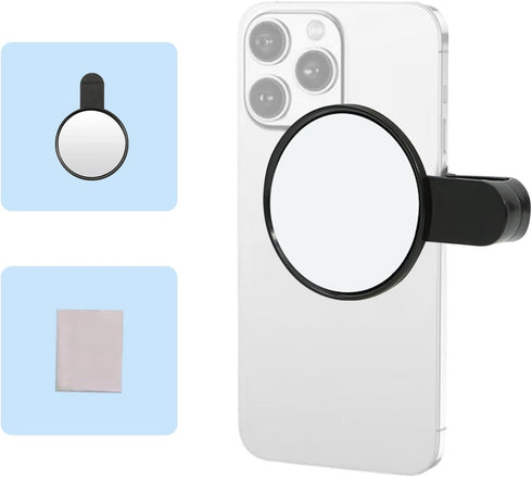 Yeecuem Portable Phone Rear Camera Selfie Mirror, Check Your Look Using the Back
