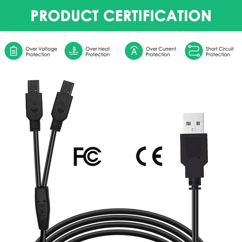 Replacement Charger Cable for SportDOG SD-425 SD-425S SD-425CAMO SD-825 Remote Trainer Power Cord Adapter