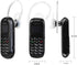 Mini L8star BM70 Bluetooth Handset, Unlocked Cell Phone Dialer, 0.66 inch, Black, Supports SIM Card