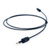 Diarypiece 3.5mm Toslink to Plug Digital Optical Audio Cable SPDIF Fiber Connector