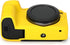 Rieibi Soft Silicone Protective Case for Canon EOS R8 Camera - Yellow