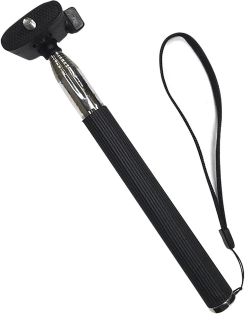 Qirvaten Extendable 37 Inch Selfie Stick Phone Tripod Stand, Lightweight Photography Accessory Universal