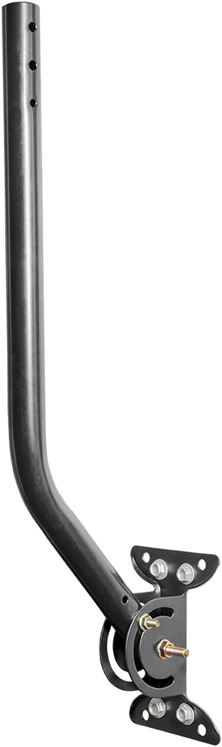 Philips Universal Adjustable TV Antenna Mount, Steel J-Mount for Attic Outdoor Roof Installation