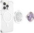 Purple Flower PopSockets PopGrip for MagSafe - Floral Lavender Blossom Rose