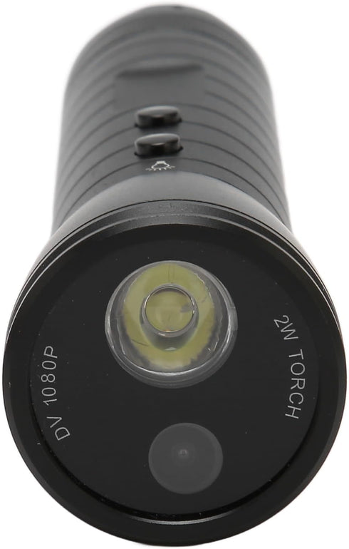 VBESTLIFE Flashlight Video Camera, 1080P 120° Wide Angle with LED Flashlight, USB Rechargeable Torch, IP66 Waterproof