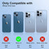 SOH iPhone 13 Phone Case - Slim Shockproof Soft Anti-Scratch Microfiber Lining, Liquid Silicone Protective Bumper