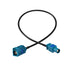 SZSAUTO 12 Inch 30cm 4G Fakra Z Male to Female Car Antenna Extension Cable for Vehicle Stereo Android Head Unit GPS