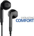 LUDOS FEROX Wired Earbuds, In-Ear Headphones with Microphone, Noise Isolation, Corded for 3.5mm Jack, Ear Buds for