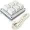 Mini 6-Key Macro Mechanical Keypad, RGB Gaming Keyboard, Portable One-Handed Fully Programming Keys