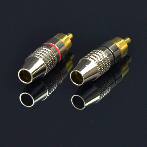 CESS-064-2f Speaker Cables to RCA Plugs Adapter, 2-Channel (2 FEET)