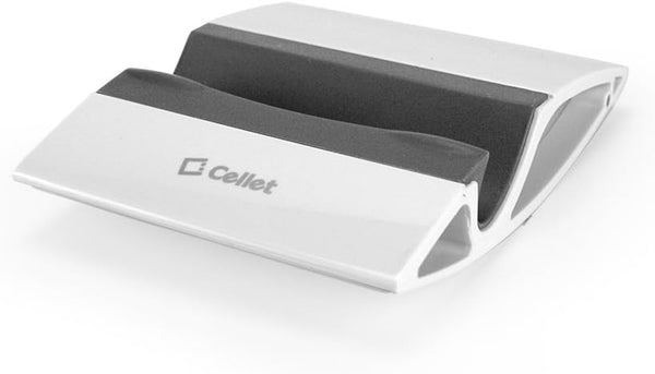 Universal Smartphone and Tablet Display Stand - Compatible with iPhones, iPad, Android Smartphones (White)