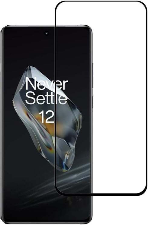 OnePlus 12R 2 Pack Black Tempered Glass Screen Protector 9H Frontier - Ultimate Protection for Your Device!