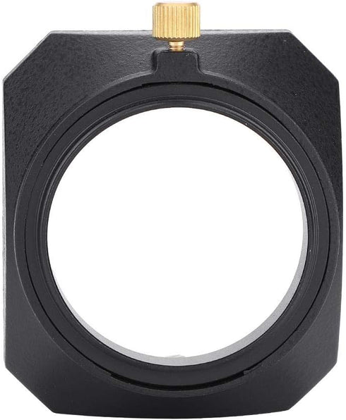 Lens Hood, Camera Lens Shade, 46mm Square DV Lens Hood for Digital Video Camera Lens Filter