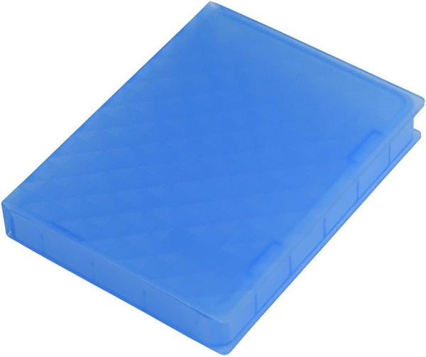 Wendry Hard Drive Disk Protective Box, Shockproof Anti-Static Storage Case for 2.5 Inch (Blue)
