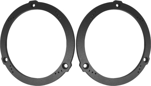 Exact Fit Front Door Speaker Adapter Spacer Rings - Fits 1991-1995 MR2, SAK069_55, 1 Pair