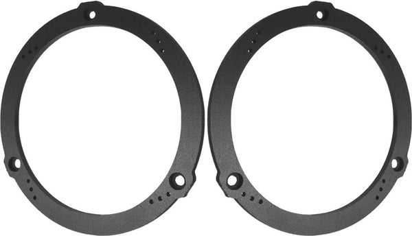 Exact Fit Front Door Speaker Adapter Spacer Rings - Fits 1991-1995 MR2, SAK069_55, 1 Pair