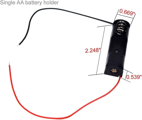 LampVPath (Pack 8) 1AA 2AA 3AA 4AA 1AAA 2AAA 3AAA 4AAA of and Battery Holders