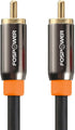 FosPower Digital Audio Coaxial Cable, 24K Gold Plated Connectors, 3ft, RCA Male to RCA Male