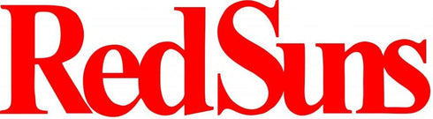 INITIAL D ANIME RED SUN LOGO VINYL STICKERS SYMBOL 6" DECAL FOR CARS, TABLETS, LAPTOPS, SKATEBOARD - RED