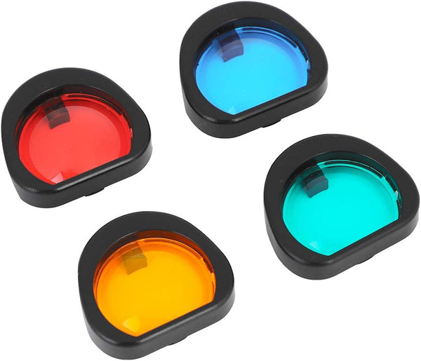 Tosuny 4 Colors Colorful Filter Set for Fujifilm Instax Mini 90 Instant Camera Colored Lens Filters