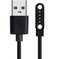 4 Pins Magnetic USB Charging Cable Replacement, Compatible with PTHTECHUS Smartwatch S1 S2 S7 S8 S9, GT88 G3 (Black)