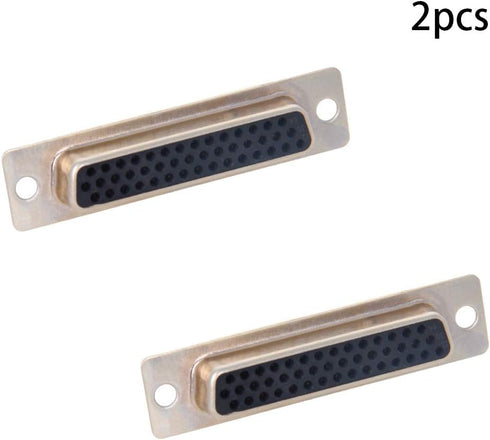 Fielect D-sub Connector DB44 Female Socket - 44-pin 3-Row High Density Port Terminal Breakout for Mechanical Equipment