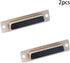 Fielect D-sub Connector DB44 Female Socket - 44-pin 3-Row High Density Port Terminal Breakout for Mechanical Equipment