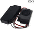 Heyiarbeit 3370 Internal Magnet Speaker 2Pcs, 400mm Wire and Terminal 4 Pin, 33x70x16mm, 8Ohm, 2W