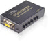 eKL VGA to AV Adapter Converter Box for Computer PC Laptop to TV Display Projector, RCA S-Video Output