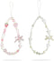 Xyulaan Pink Beaded Phone Wrist Straps, Y2K Phone Case Charms Camera Charm Strap,