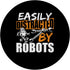 Easily Distracted By Robots PopSockets Standard PopGrip, Robotics Lover Droid Builder