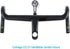 Out Front Bike Stem Handlebar Combo Mount for Garmin Edge, Wahoo, Bryton, Stages, Compatible with Colnago