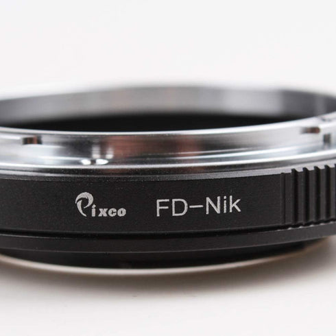 Lens Adapter for Macro Canon FD Mount Lens to Nikon (D) SLR Cameras, Compatible with D5600 D5 D3400 D500
