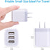 Hootek USB Wall Charger 2Pack, 3-Port 3.1A Power Adapter, Multi Port Quick Charger Block for iPhone 15 14 13 12 11 Pro
