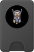 Yorkshire Terrier Puppy Lover PS Funny Yorkshire Terrier Puppy In A Baby Carrier. Dog Lover PopSockets PopWallet