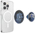 PopSockets Round Phone Grip Compatible with MagSafe, WB Harry Potter Dark Arts - Enamel Diadem, Adapter Ring Included,