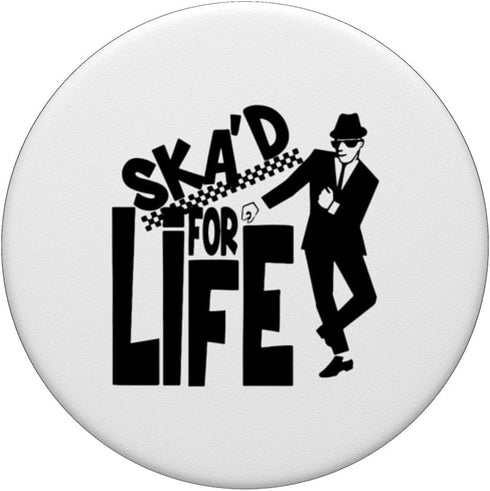 PopSockets Standard PopGrip Ska Music is Life Ska Dance Reggae Punk Jamaican