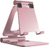 D & K Exclusives Cell Phone Stand for Desk Phone Holder Foldable Portable Adjustable Cradle Dock