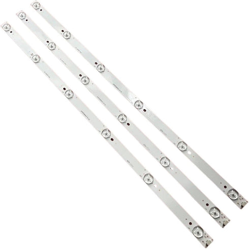 UFDIPLMY 3pcs 6LED LED Backlight Strip Compatible with TV 32ED05U-01B T32ED-06U-01B LED-32B500 32CE650